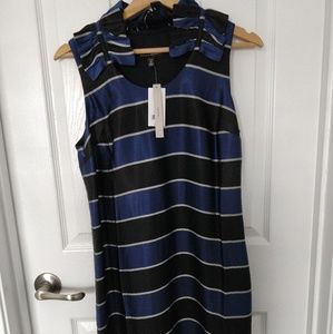NWT - Banana Republic - ruffle neck dress